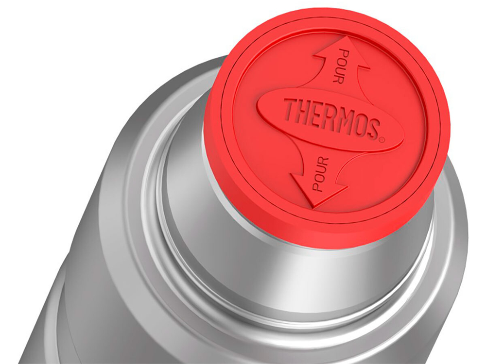 Термос для напитков THERMOS KING SK-2000 RCMS 0.47L, нержавеющая сталь, винтовая пробка, цвет стальной