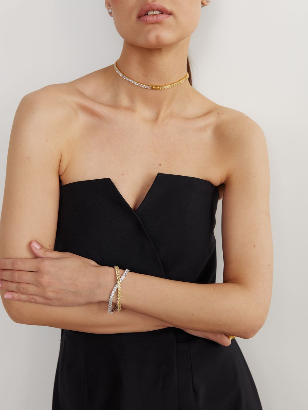 TENNIS SQUARE BRACELET 04