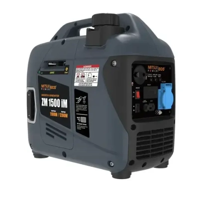 Инверторный бензиновый генератор Mitsui Power ECO ZM 1500 IM / 1,2 кВт, 220 В, 1 фаза, ручной запуск