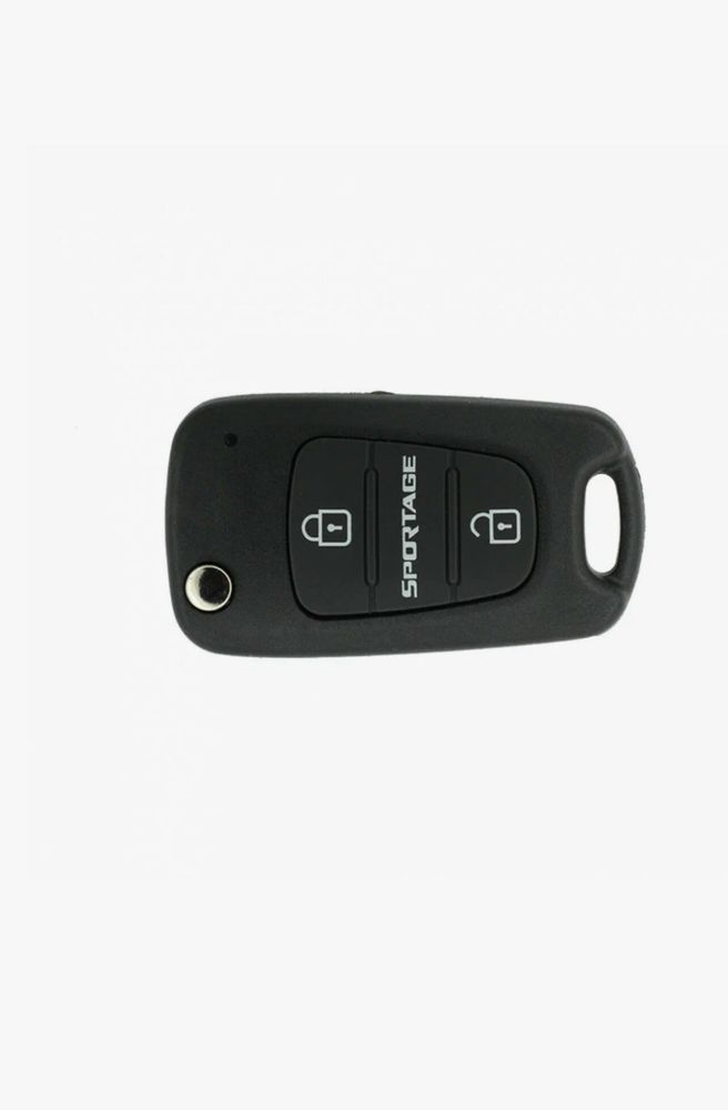 Корпус выкидного ключа 13228 Hyundai Sportage с тремя кнопками, лезвие KIA7