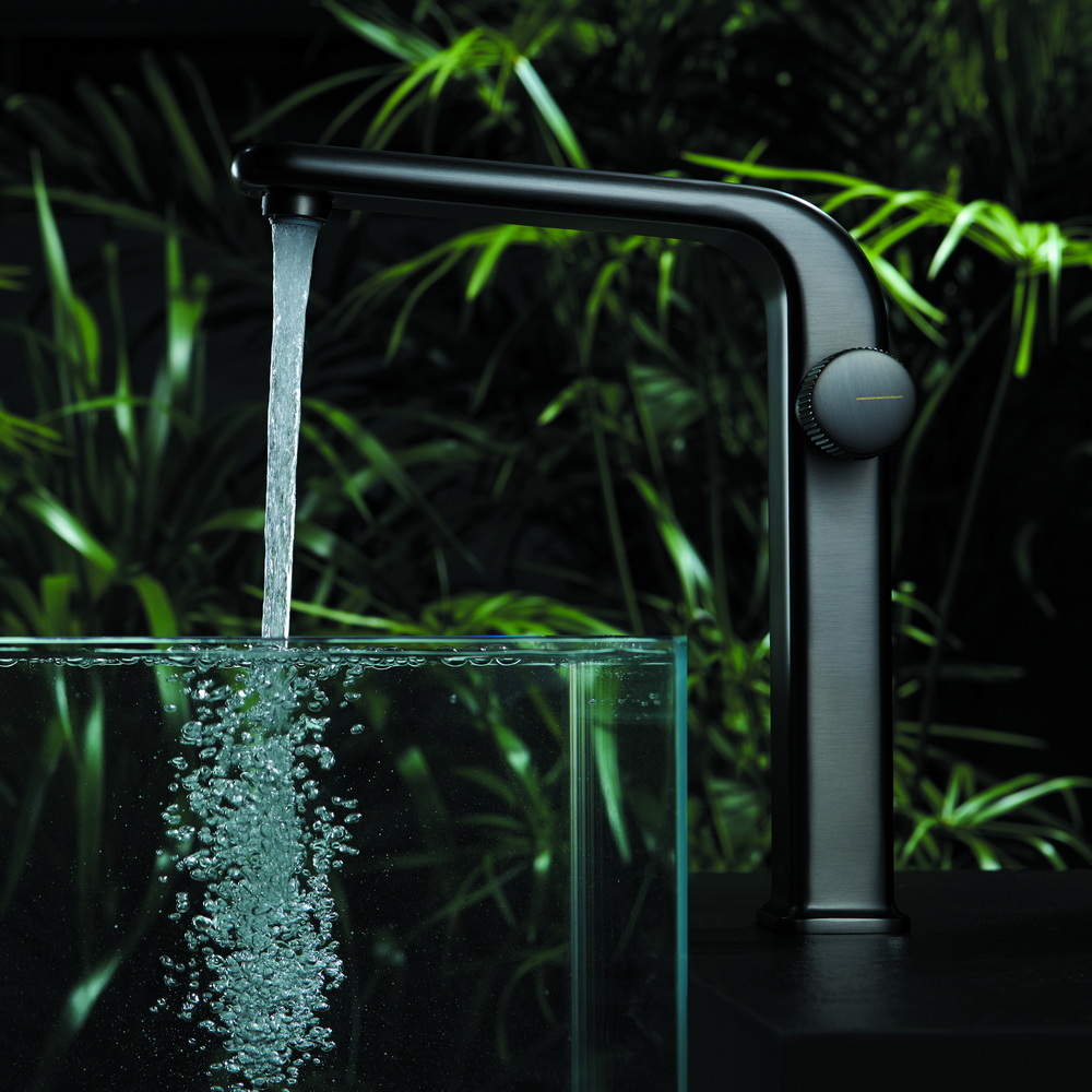 Смеситель для раковины Black&White Universe Gun Metal (U7640GM)