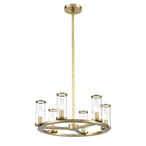 Люстра MD2061-6A br.brass
