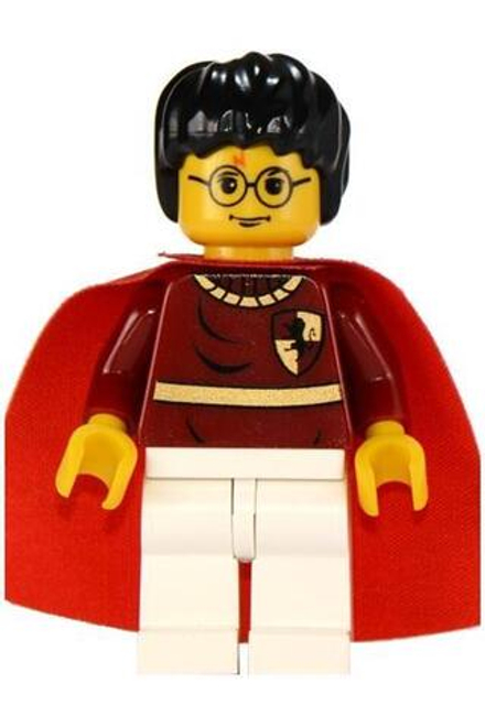 Минифигурка LEGO hp019 Гарри Поттер - Квиддич (Без волос и плаща)