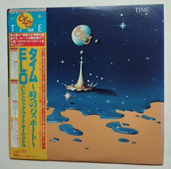 Винтажная виниловая пластинка LP ELO Electric Light Orchestra Time (Japan 1981) (Obi)
