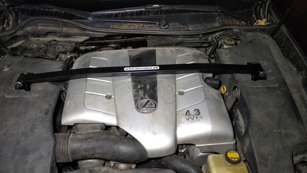 Распорка передних стоек (TEMS) Lexus GS 3 430 (190 кузов) (ПОД ЗАКАЗ)