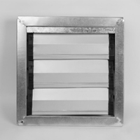 Гравитационная решетка-жалюзи 300х300 мм