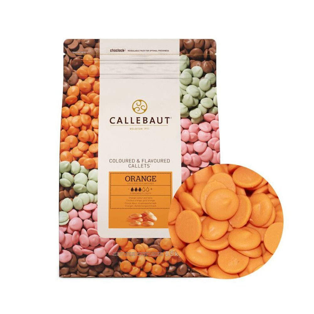 Шоколад Callebaut &quot;Апельсин&quot; (Пакет 2,5 кг)