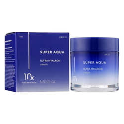 Missha Super Aqua Ultra Hyalron Cream крем для лица с гиалуроновой кислотой