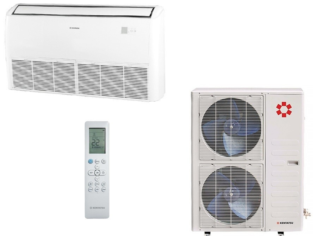 Напольно-потолочный кондиционер Kentatsu KSHE176HFAN3/KSUT176HFAN3L/-40