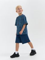 Футболка оверсайз "Синий Бэмби"