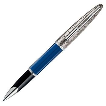 Роллер Waterman Carene Obsession Blue Lacquer/Gunmetal Fblack (1904560)