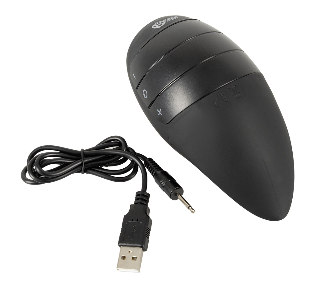 Черный мастурбатор с гибкими крылышками