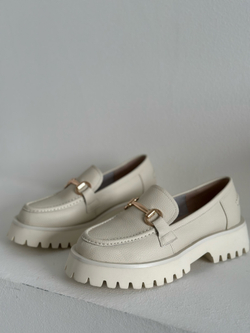 Лоферы из натуральной кожи