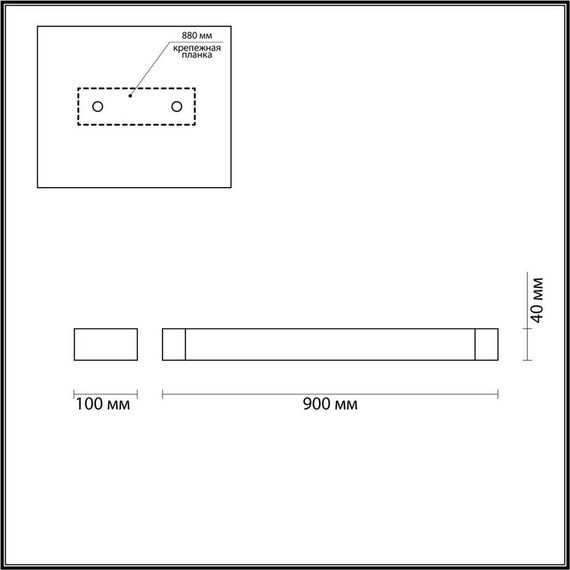 Настенный светодиодный светильник Odeon Light Hightech Arno 3888/24WB