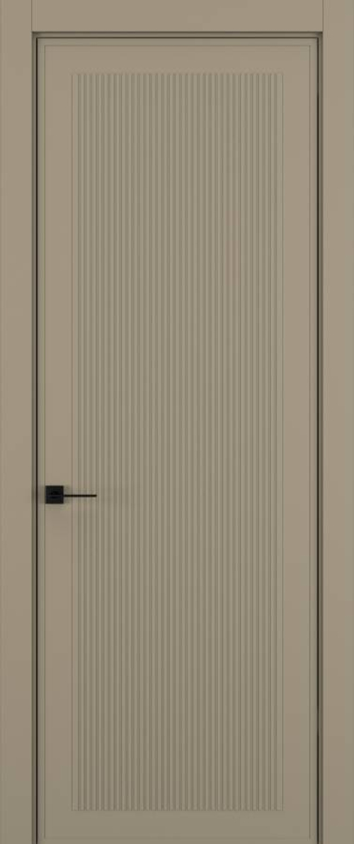 Дверь 3 VERTICAL Матовый Серо-бежевый