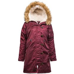 Куртка Аляска Женская - Elyse Parka 2015 (бордовая - maroon)