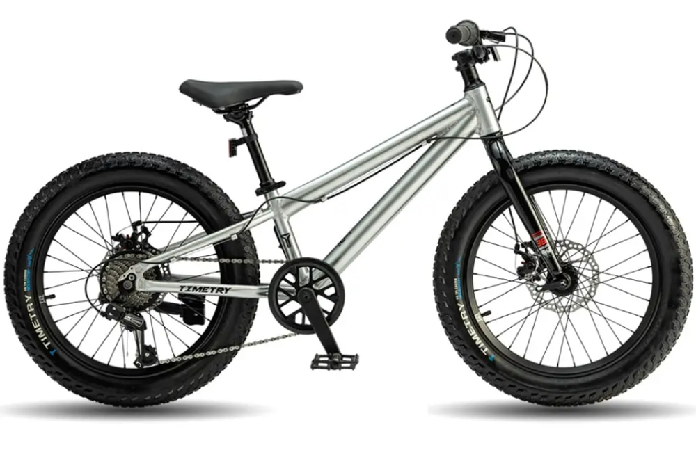 Велосипед 20" TIMETRY TT279 7ск.  серебристый