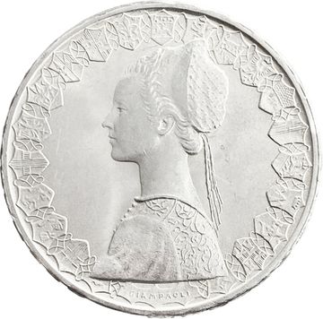 500 лир 1966 Италия. Корабли Колумба