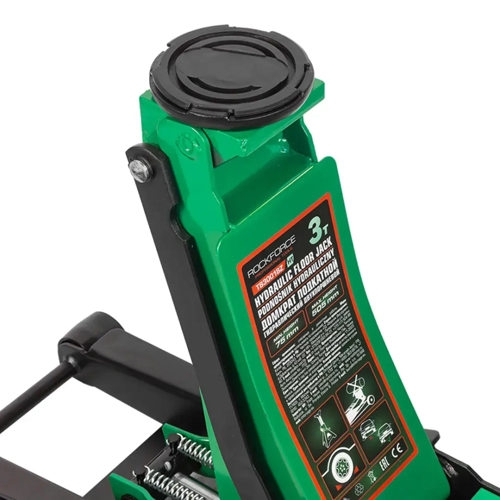 Домкрат подкатной гидравлический 3т RockForce RF-T830018Z HT