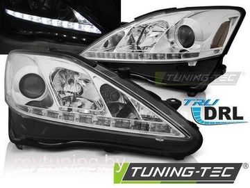 Передние фары CHROME DRL для Lexus IS 2(II)