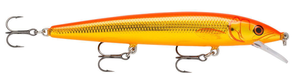 Воблер суспендер Rapala Husky Jerk HJ12-GF (1,2м-2,4м, 12 см 13 гр)