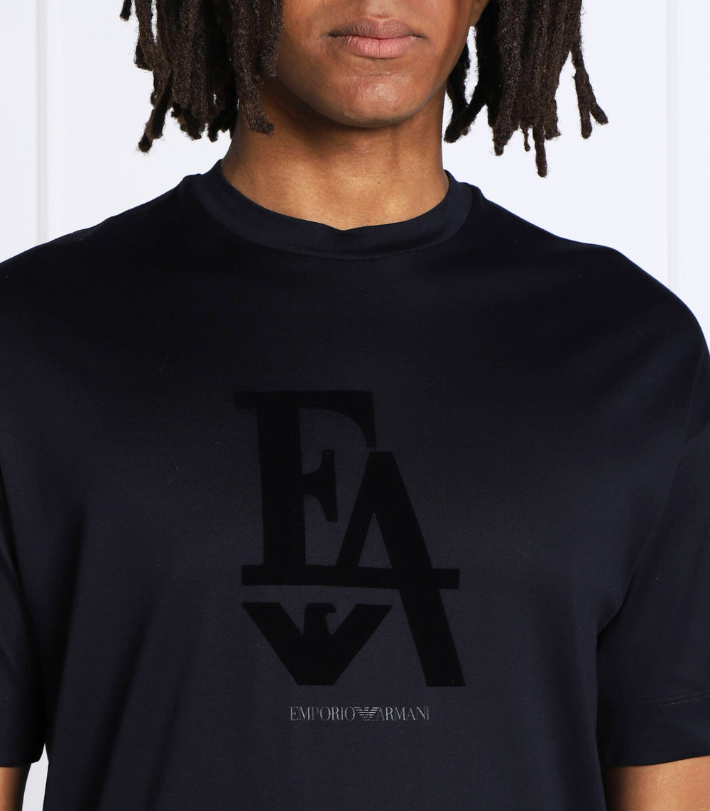 футболка Emporio Armani - темно-синий(6L1TG1 1JSAZ)