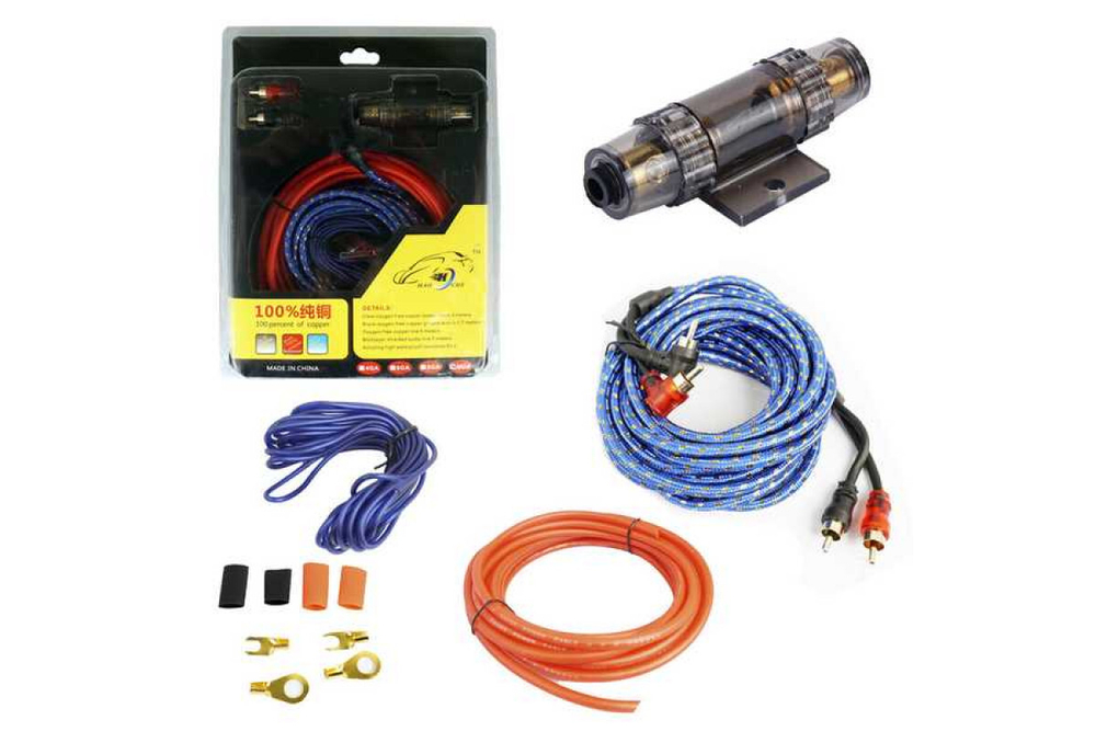 Акустический кабель для усилителя Carlive MD-10GA (набор) 5м