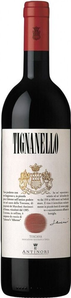 Вино Antinori Tignanello Toscana IGT, 0.75 л.