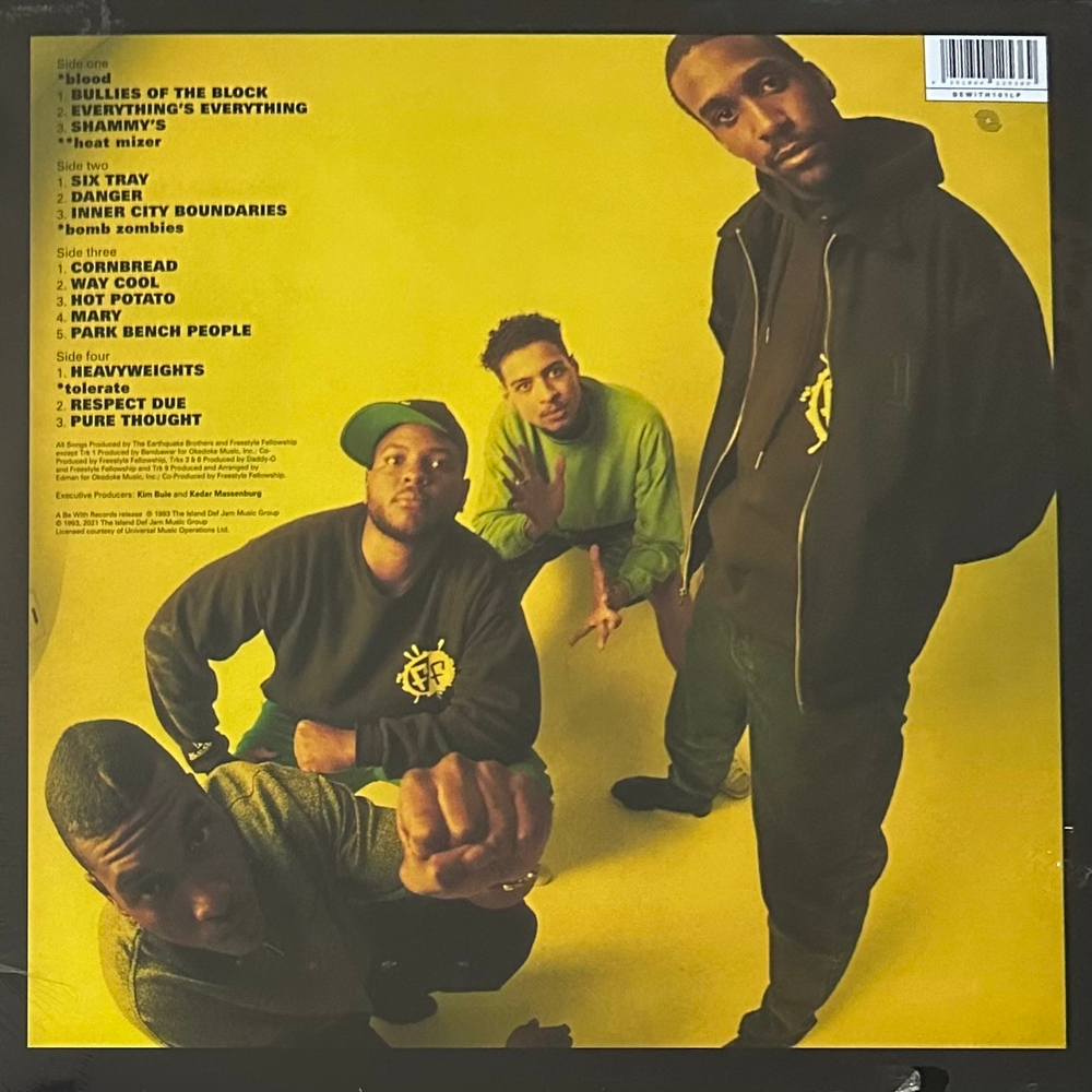 Freestyle Fellowship ‎– Innercity Griots 2LP (Европа 2022г.)