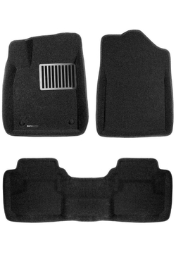 Коврики салона для LEXUS ES (2010-2018) Euromat 3D Lux черные. Арт. EM3D-003214
