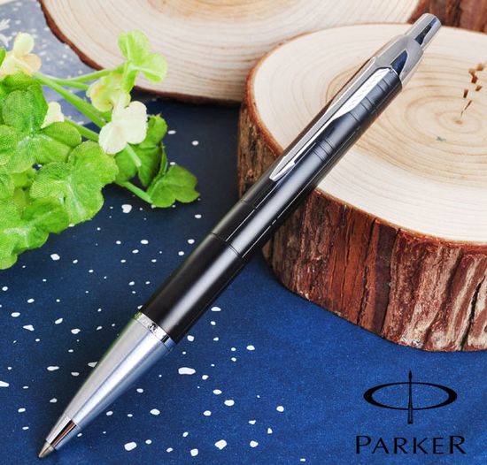 Шариковая ручка Parker IM Premium K222, цвет: Matte Black, стержень: Мblue, S0949680