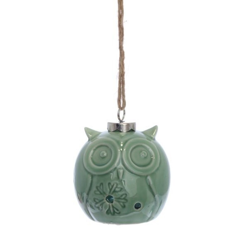 GAEM Украшение новогоднее "Сова" с подсветкой, L7 W7 H8,5 см, 5в.