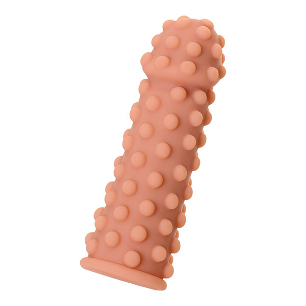 Насадка на фаллос 12,7см с бугорками по поверхности Kokos Extreme Sleeve 002 S Size