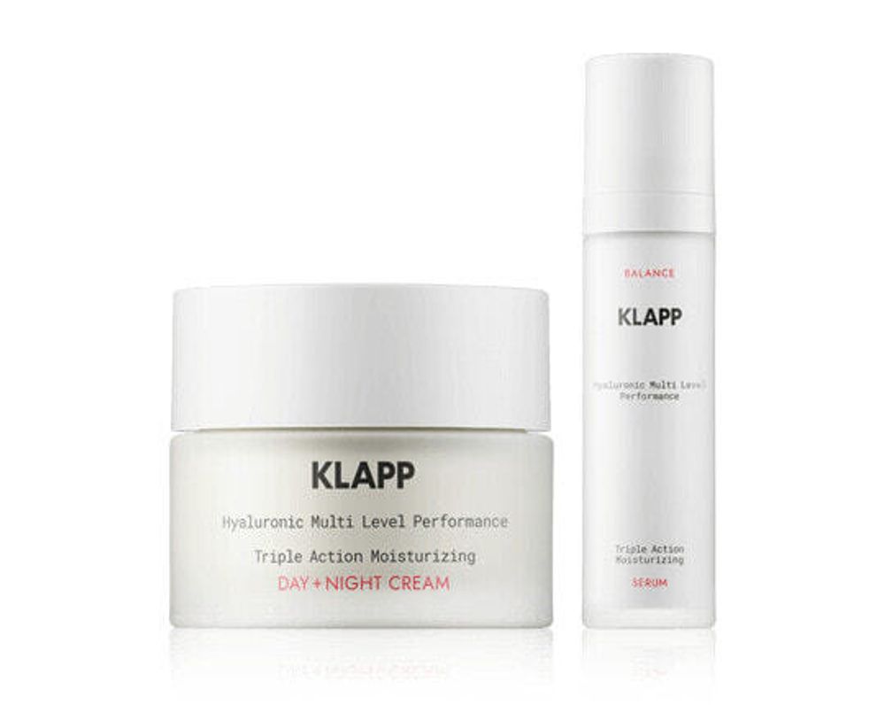 KLAPP Hyaluronic Multi Level Performance Set mit Day + Night Cream