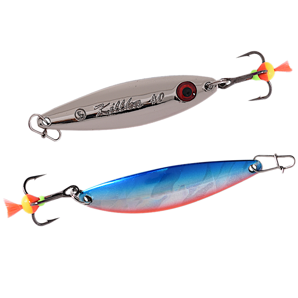 Блесна зимняя EcoPro Killka 60мм 12г Вертикальная Тройник №6 -