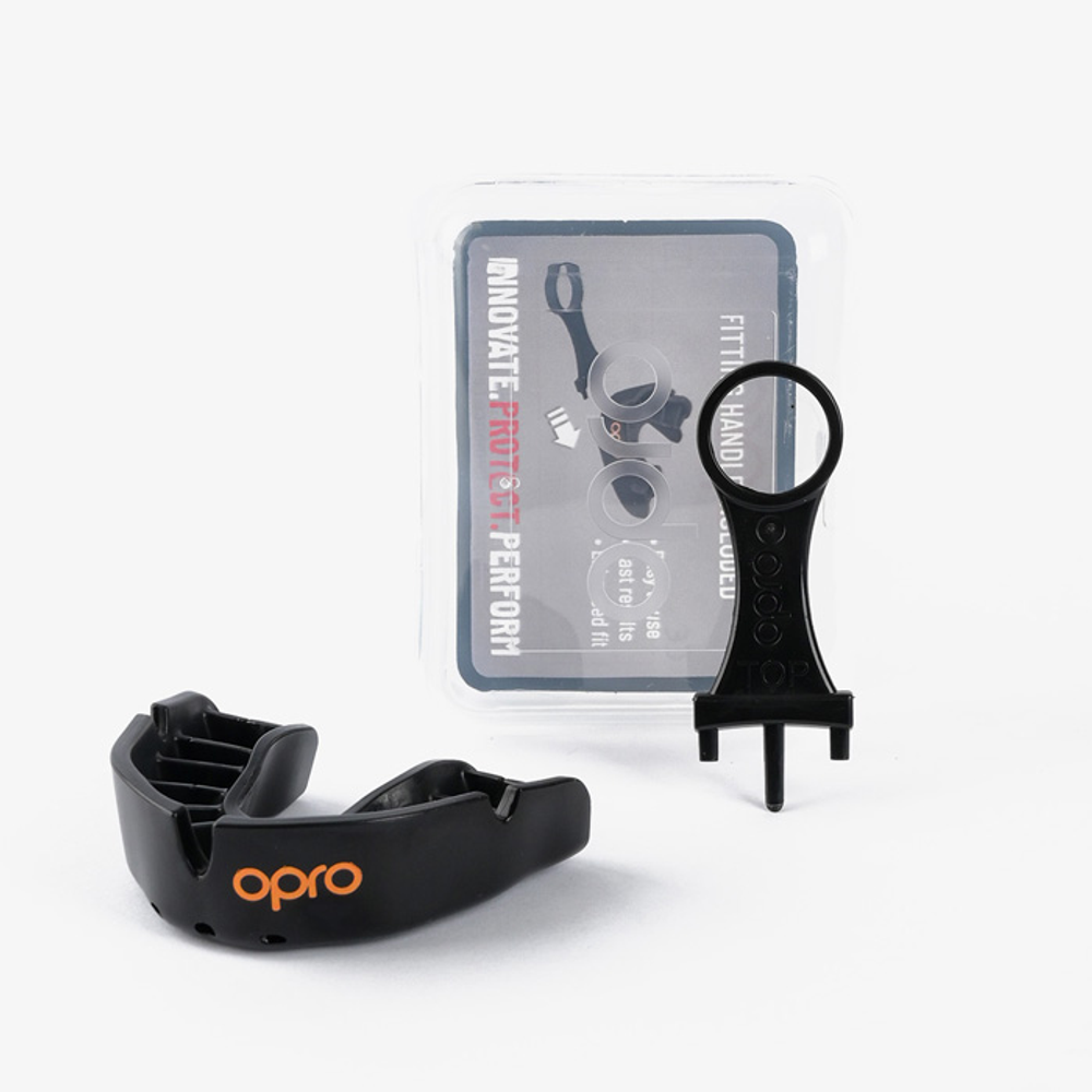 Боксерская капа Opro Bronze Level Black