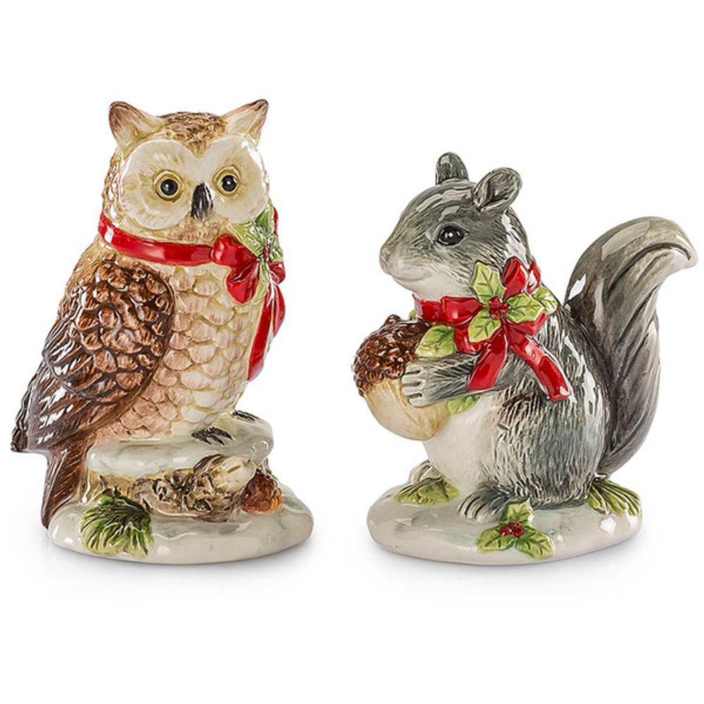 Набор из солонки и перечницы 10см Зачарованный лес Lamart