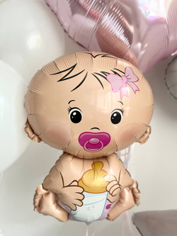 Воздушные шары на выписку из роддома доченьки №2775