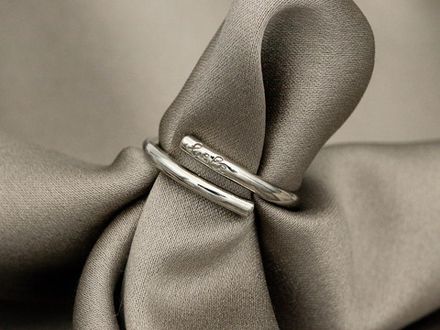 Фаланговое кольцо "Спираль" (уценка)