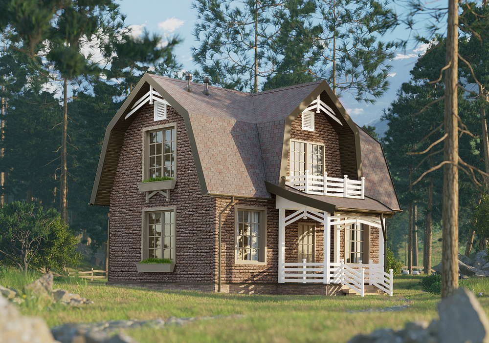 Сайдинг Docke BERGART Кедровый орех