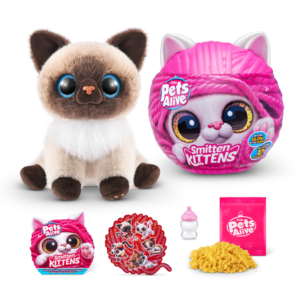 Игрушка Pets Alive Smitten Kittens Котенок в Шаре (Сюрприз) 9541