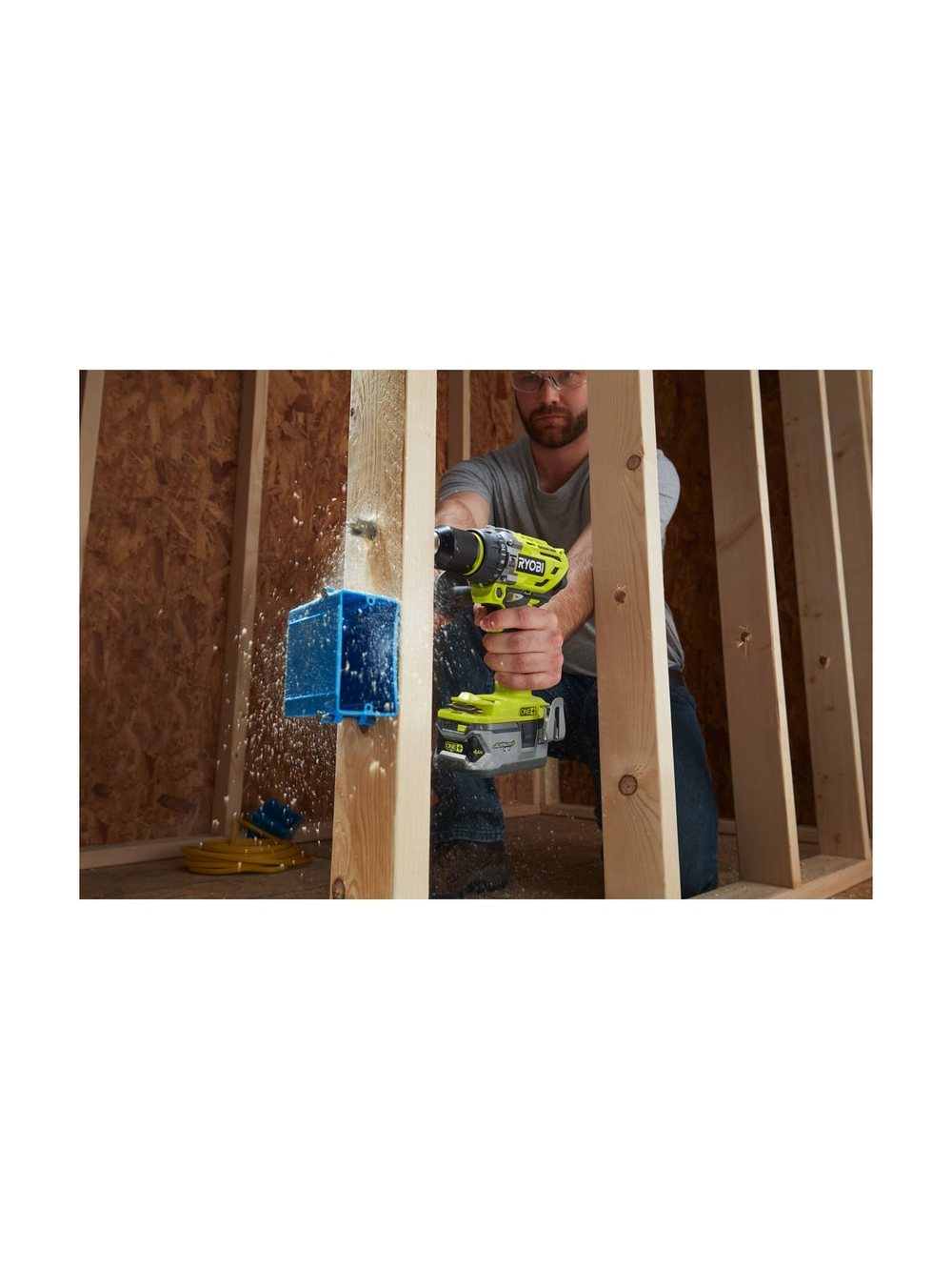 Бесщеточная ударная дрель-шуруповерт Ryobi ONE+ R18PD7-0 5133003941