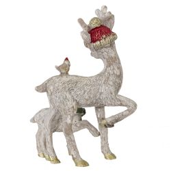 GAEM Фигурка декоративная "Олени", L6 W3 H8,5 см