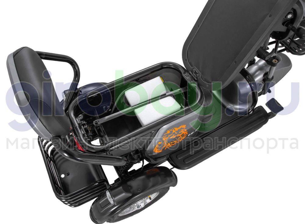 Электроскутер LS-CO A3 1000W (60V/20Ah) - Серый фото №16