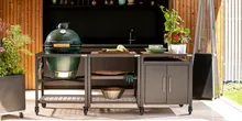 Дополнительная секция-тумба Expansion Cabinet для модульной подставки для гриля Big Green Egg