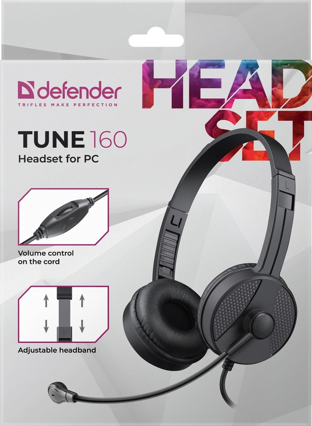 Наушники Defender Tune 160 черный