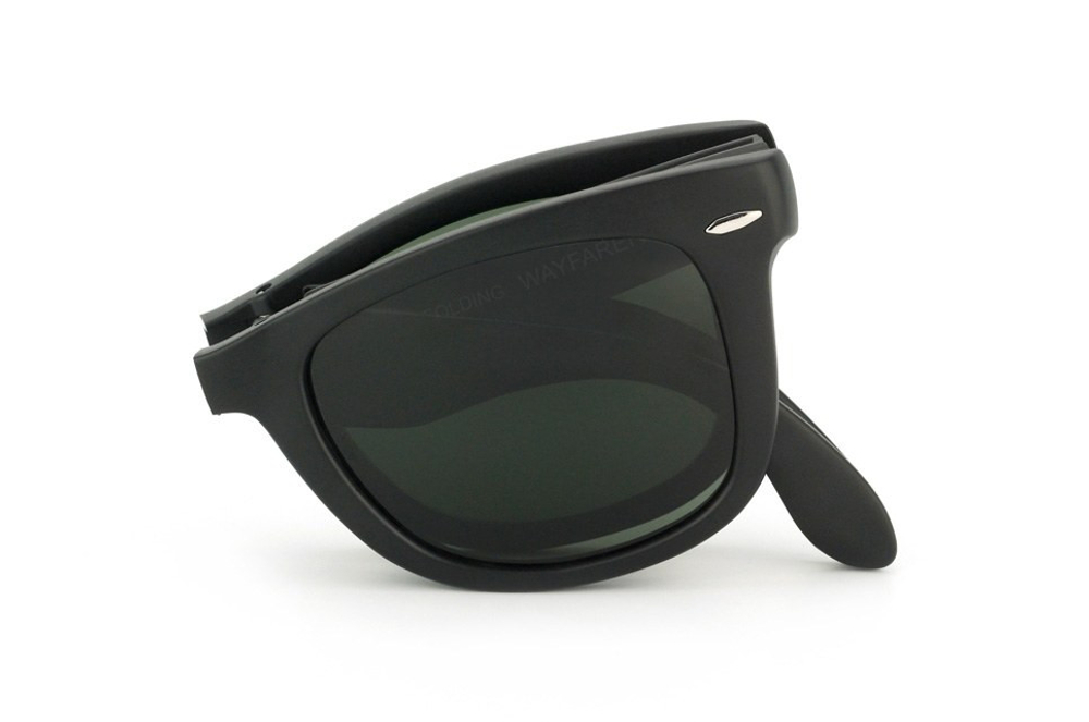 Ray Ban Wayfarer Folding Black Matte RB 4105 601S / 50 мм