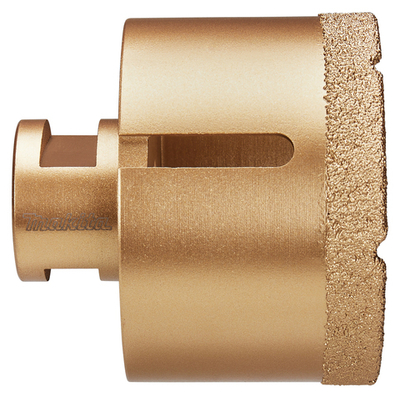 Коронка алмазная M14x2, 68мм Makita D-44616 O 68 мм М14 Гранит, мрамор, плитка, кирпич, бетон, природный камень
