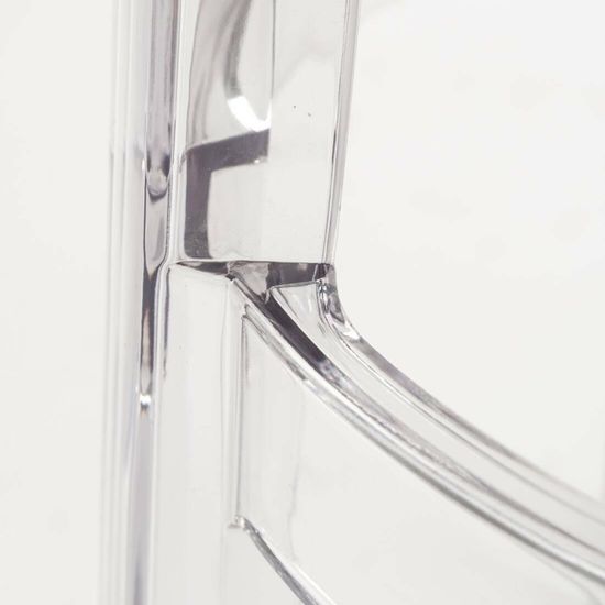 Полубарный стул Charly прозрачный 