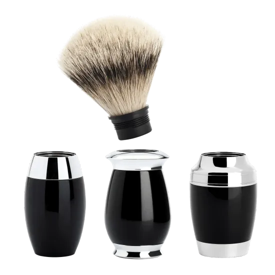 Сменная кисть для помазка MUEHLE, серий KOSMO/STYLO/PURIST, барсучий ворс высшей категории Silvertip